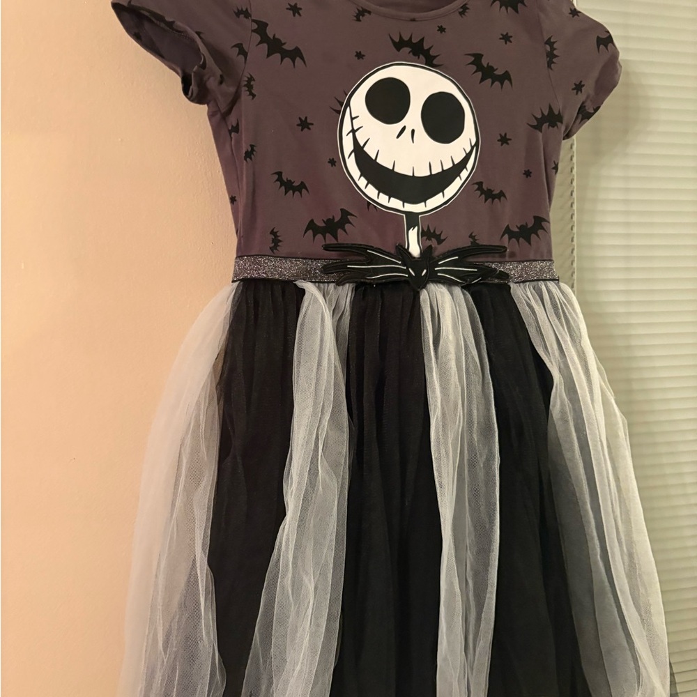 Disney Halloween Dress with Black and White Tulle Skirt